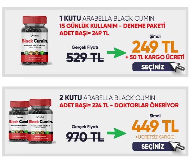 Black Cumin​​​​​​​ Türkiye Resmi Satış Sitesi